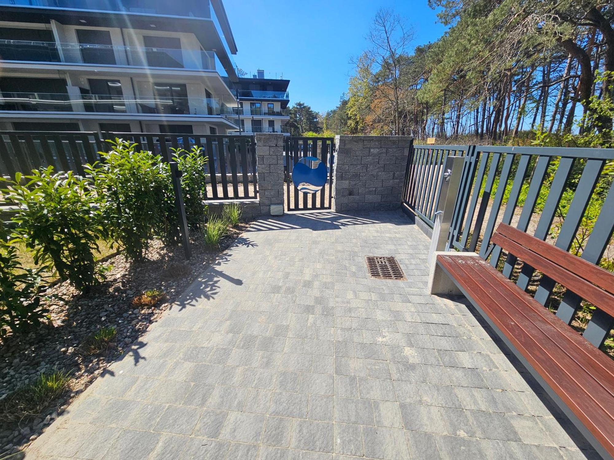 Morska Idylla Apartman Pogorzelica Kültér fotó