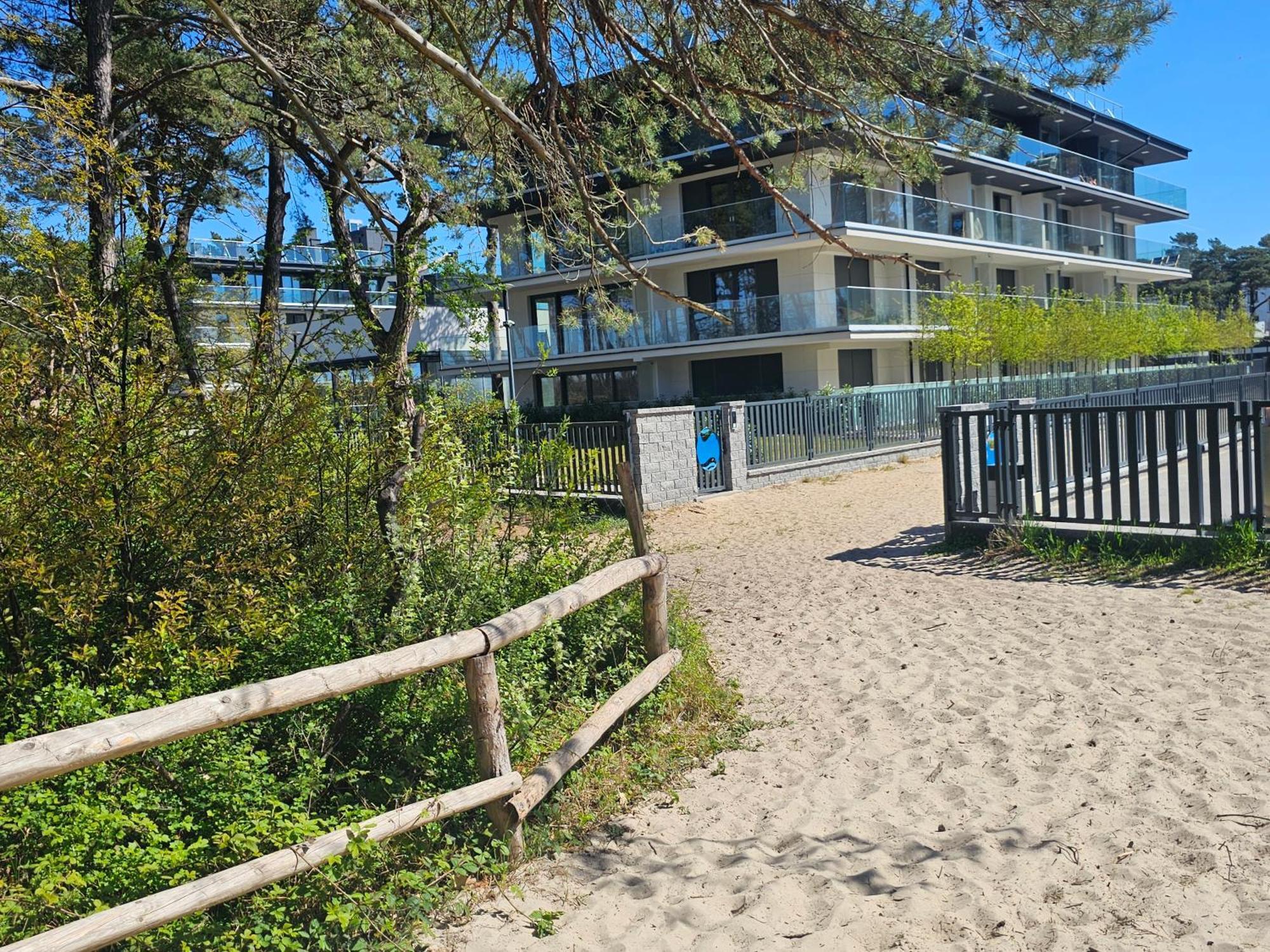 Morska Idylla Apartman Pogorzelica Kültér fotó